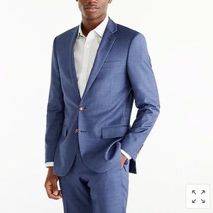 J Crew Factory Men’s Thompson Slim Suit in Navy
